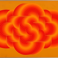 Bewegung, 1978, Acryl auf Aluminium, 126 x 80 cm