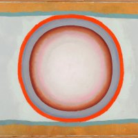 Ohne Titel, 1963, Öl auf Leinwand, 59 x 100 cm