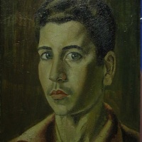 Selbstportrait, 1937, Öl auf Leinwand