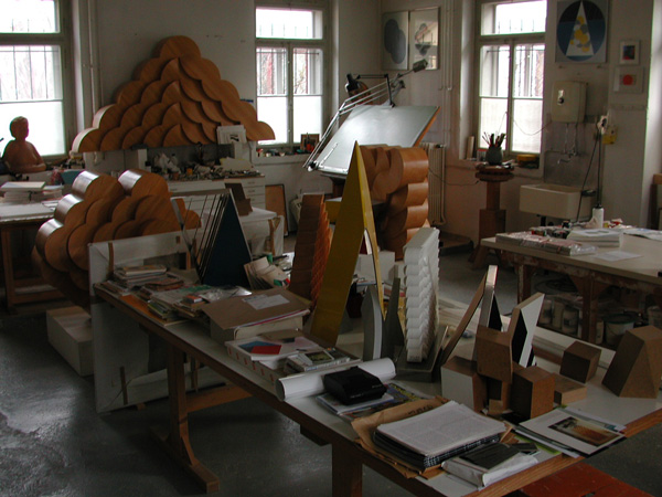 Ansicht von Sapones Atelier im heutigen Haus Sapone in Frauenfeld.